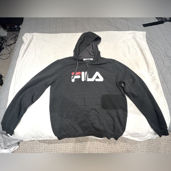 Fila hoodie - charcoal grey - Picture 1 of 2